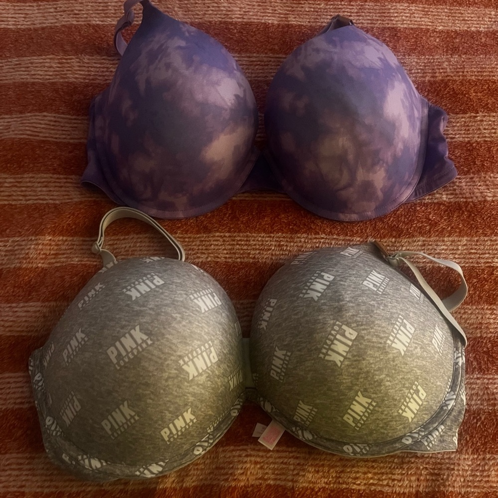 Victoria's Secret PINK Tie-Dye and Logo Bras